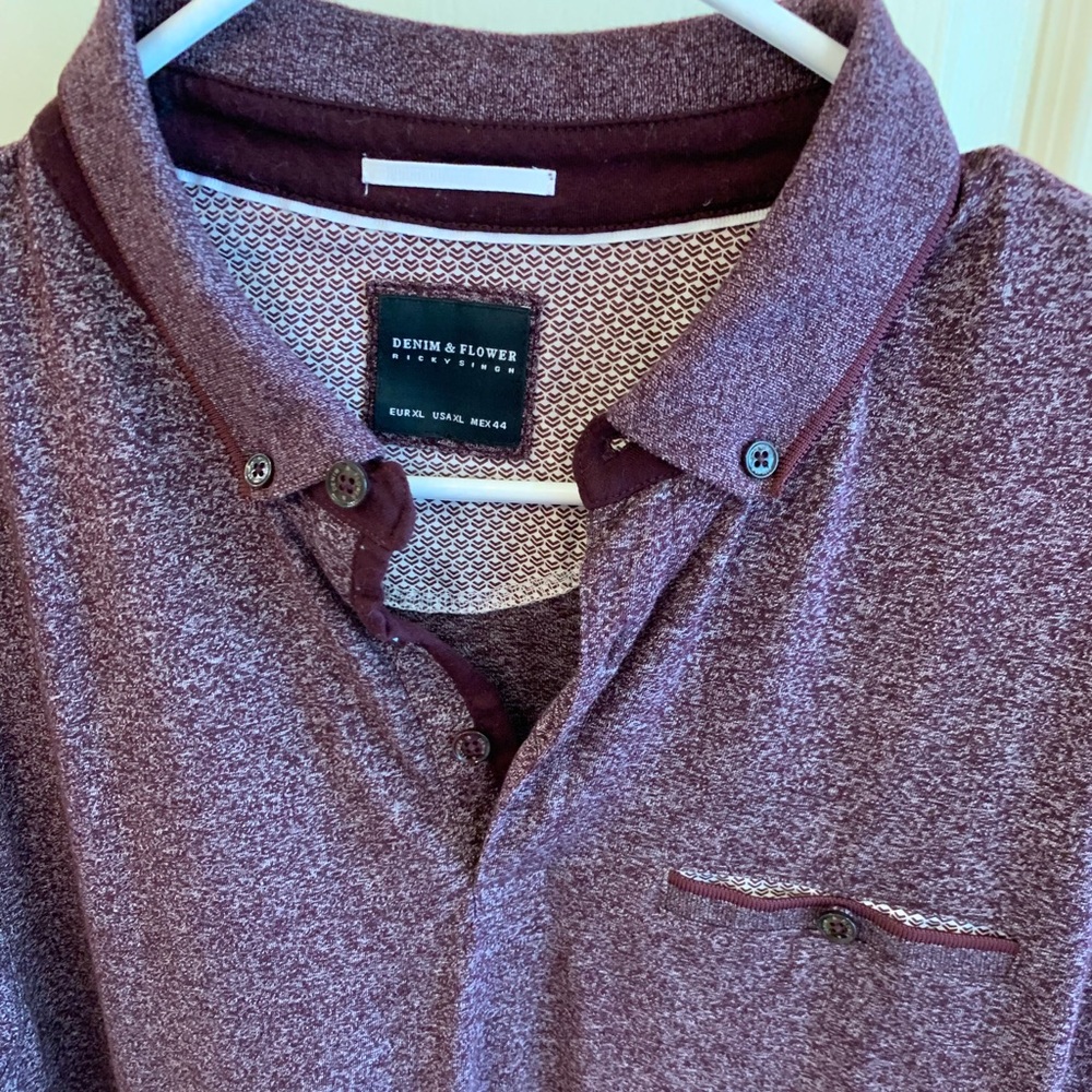 Like new purple polo